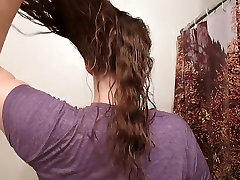 Hair Journal: Combing Long Curly Strawberry Blonde fuck with pragnant lady - Week 12 ASMR