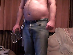 Hairyfagjohn Part 2 Pissing in a glass and recycling