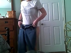 Wife changing clothes - hidden cam