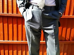 Sunny day in Weir Rhodes suit