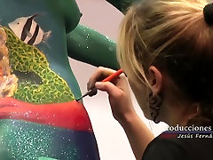 bokep full movi Body Painting Color