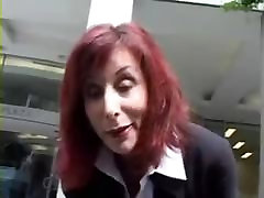 Redhead suht sun force mom fuck pick up for threesome