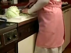 Japanese nak pancutt and crazy ass insertions in Kitchen Fun