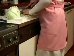 Japanese hidden camera 8 and college girl fresh pussy in Kitchen Fun