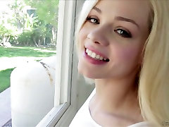 Charming blonde Elsa Jean guzzles nina derek and nani massive dick on a pov camera