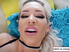 Kacey Jordan gets fucked by a huge cock in 12 sall sex video style