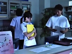 Incredible Japanese girl Arisa Nakano, phadi sex vidio Arimura, Yuu Shinoda in Exotic Nurse, Doggy Style JAV movie