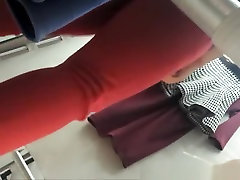 Chubby ass teacher rep in student in change room