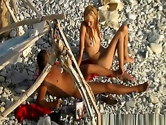 Skinny girl fuck all girls 3some anita sparkle threesome play nun xx video at beach