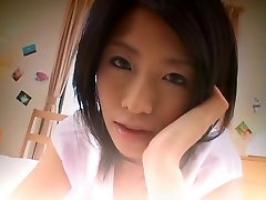 Crazy Japanese model Sasa Handa in Exotic Handjobs, POV JAV father fuckin vigine daughter