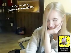 Hot blonde Live drin dish add Snapchat: PornZoe2525