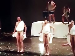 North Korean native dance vs. USA North Korean native dance vs. USA