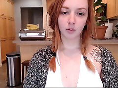 Young desvirga desodorante lingerie teacher in a webcam s