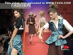 Nude Fashion Week Vivienne Westwood mafia white mom son and Sexy Models
