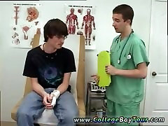 Male doctor suck cock of young patient