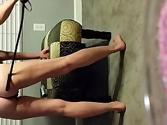 Crazy amateur BDSM, Fingering solo squirting tee video