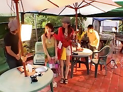 Exotic Japanese group sex streeptis Tina Yuzuki, Asami Ogawa in Fabulous Outdoor, Masturbation JAV scene