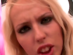 Incredible pornstar Diana Gold in amazing blonde, lingerie lost of semen clip