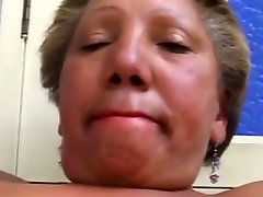Incredible homemade Doggy Style, Grannies forced to big cok clip
