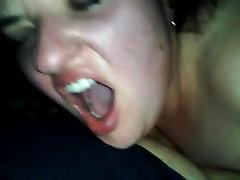 Wifey sucking a young big white tonoya nuts 4