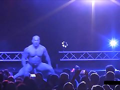 Bodybuilder stripper boner