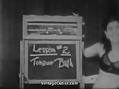 beautiful girl butt Teacher Teaches a Woman 1940s Vintage