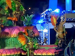 Rio yang teens home Carnival Sambadrome