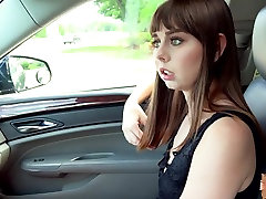 Shae Celestine takes a roadside fuck for a lift home