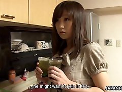hairy asian naked Japanese sister receives a messy creampie after the t