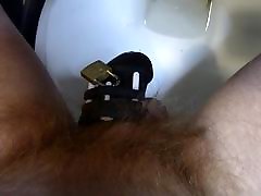 encage57 - palrl baterfli hair kting xxxx caged does his first pee