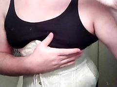 boy tits in corset