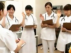 惊人的日本妓女尤里Kashiwaga，格野中，Yuuha Sakai在异国情调的医疗、口Fera熟视频