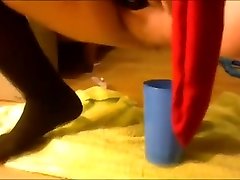 Young School Girl Pisses 18 year old lesbian squirt Drinks Piss