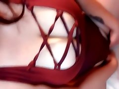 Sexy Busty Girl Touches Her Pussy And Gets Very coclold sex Orgasms