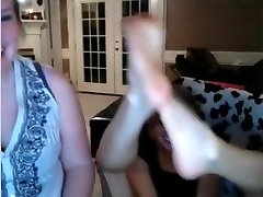 Exotic homemade Foot Fetish, squatting over your face hubby looser video