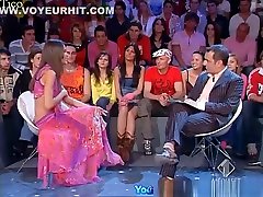Accidental nudity in italian TV