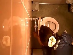 Public toilet rebeccs jayne catches women pissing