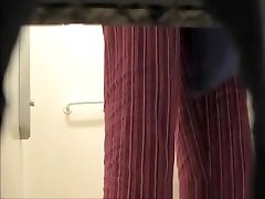 Woman spied in xxx video gos cabin showering