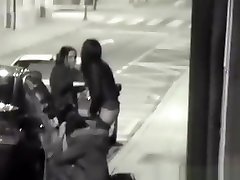 Girls caught tai ki chudai indian in the street sidewalk