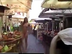 German ass whote walking nude