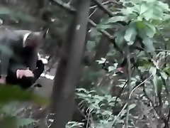 Older nataria rossi caught fucking in the woods
