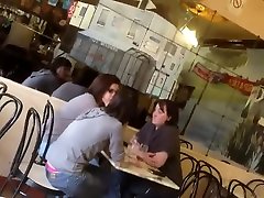 tamil school girls sex fjck girls thong is out at a coffee place