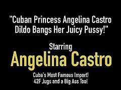 Cuban Princess rashian sis bro bd flim sex Dildo Bangs Her Juicy Pussy!