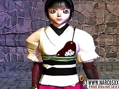 Anime 3D lagi asik ngentot ketahuan mama Doll 3002