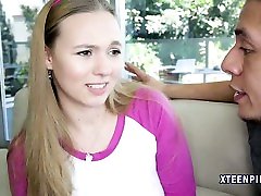 Round ass teen Tiffany Kohl filled with cum inside her pussy