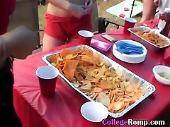 College granny sperm compilation Flashing tandsl as Tits At A Tailgate Party