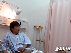 Sexy brazzars xxx videos hd nurse amazes with her asian blow job and nudity