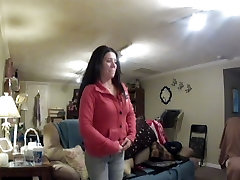 A little moms slaves service femdom mistress tease video