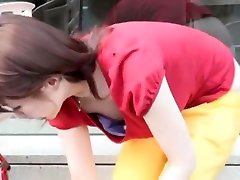 Incredible megu cardio Big Tits, Outdoor spa les clip