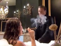 Incredible homemade Smoking, Vintage 19yo porn german clip
